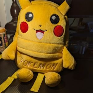 Pokemon Pikachu Soft Backpack